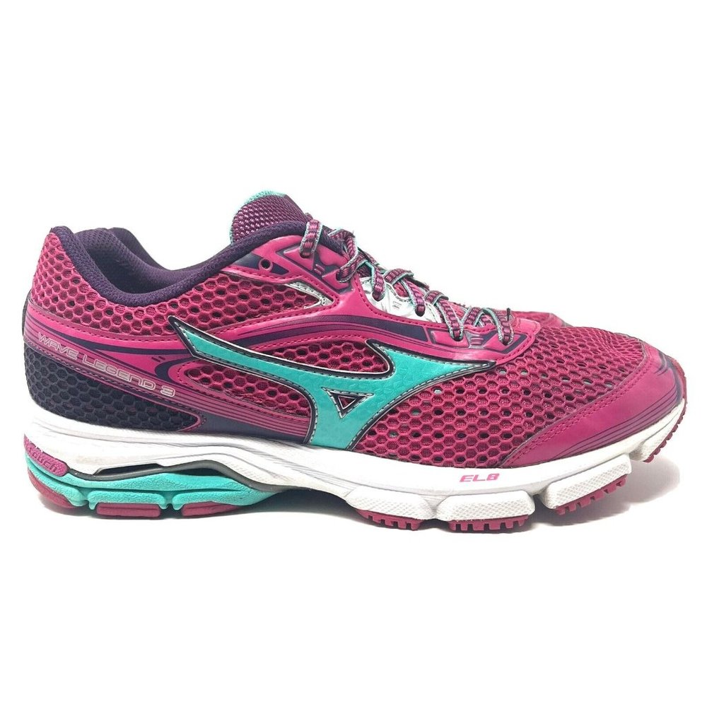 Mizuno Womens Wave Legend 3 Athletic Running shoes, Pink, Womens size 9.5